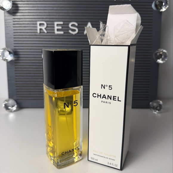 CHANEL Other - Chanel No5 3.4oz EDT Only tried a few sprays comes with Box